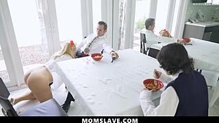 Big Tits MILF Mommy Submits Bent Over Doggystyle Group