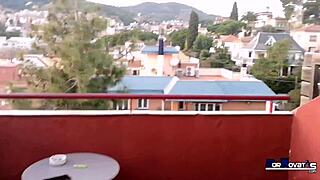 penelope del mar and laia teen first threesome casting with victor bloom