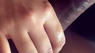 damn this filipina gags sloppy deep on my monster bbc choking hard