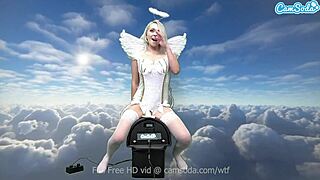 ava sinclaire's heavenly body rides sybian machine wild! 🔥😍💦