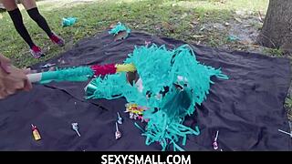 Sexysmall 18+ Freya Von Doom's Tiny Wish Comes True With Sophia Duncan And Saint