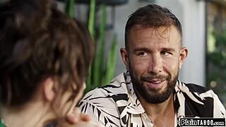 Stepmommy takes control sucking your huge cock deep