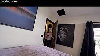 CAUGHT JERKING OFF by friends HOT MOM alyssia vera CREAMPIE DOGGY!