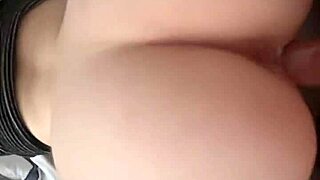 Pov feet lover gets petite brunette doggy bbc creampie