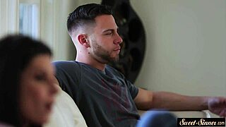 classy teen's taboo pussy gets licked deep before missionary pounding fantasy