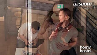 i watch jessica portman fuck stranger's big dick