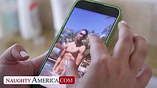 Remy Lacroix stretches tight pussy on massive BBC yoga style