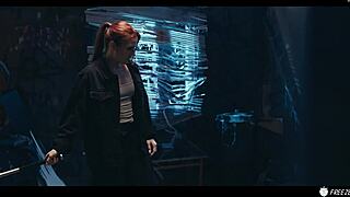 hot redhead mistress freezes fuck doll clemence audiard handjob creampie