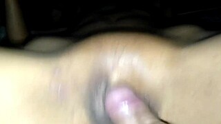 yellow pawg bends over for deep anal creampie orgasm