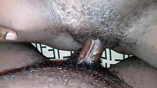 sugar daddy stretches tight teen girlfriend's pussy raw