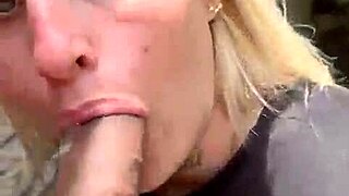 blonde cum mouth addict