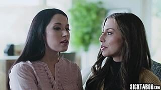 hey alex coal, wanna trib your wet pussy on spencer bradley's milf clit?