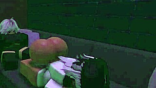 besties play naughty games with rough anal fun