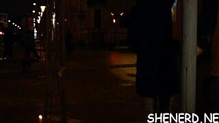 nerdy mature slut gets roughly impaled on massive strapon in pov hardcore frenzy