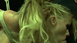 My bound gorgeous milf slave deepthroats master's cock in total submission play