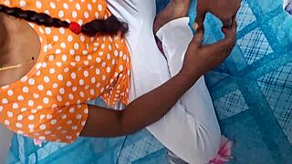 desi step aunty's first tight pussy fuck by step nephew