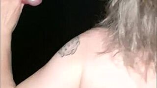 Bound Slave Sucks Gloryhole Cocks in Group Humiliation