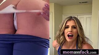 Stepson Trades Milf's Buttplug for Deep Anal Pounding Action