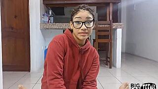 hey innocent latina stepsis, need help? now take my monster cock deep in your virgin ass!