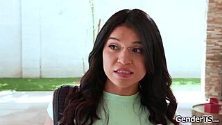 How hot is my new shemale babysitter really??