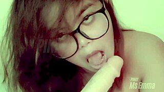 who's next after cute filipina ms emma's solo big dildo suck fest