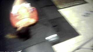 pornstar champion camel clutches big tit babe then fucks her hardcore backstage!