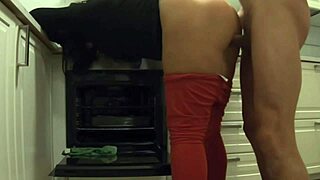 colombian milf bends over lets me fuck her ass creampie while girlfriend waits