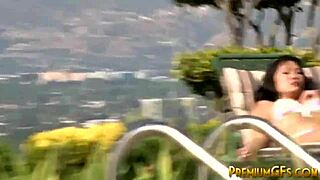 Asian Bukkake Babe Kaiya Lynn Cum Drenched!