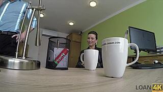 Desperate Czech teen 18+ trades blowjob fingering for cash on hidden cam?