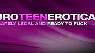 Naughty Russian Teen Carry Cherry Stuffed in XXX Double Anal Penetration