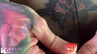 Boss catches jerking to nylons then blackmails with pussy joi stuffing
