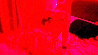 amateur slut wife shakes ass in fishnets up close