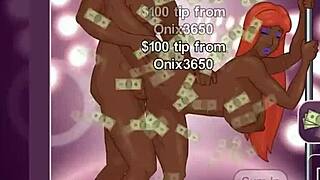 i watch mnf scheyls strip on pole male female poses