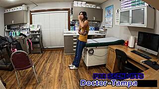 dr tampa gives zombae that university entrance physical backstage nurse fantasy