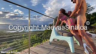 i fuck maevaa sinaloa outdoors like slut creampie her pussy