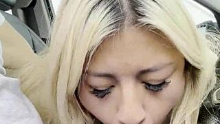 stranger girl climbs into my car now