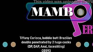 tiffany carioca's bubble butt double penetrated bbc dirty talk