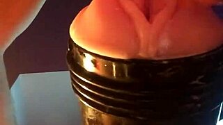 Fleshlight Gets Intense Homemade Pounding
