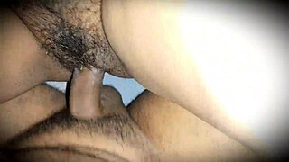 fucking stepmom's creamy pussy while hubby's away town