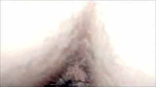 ASS SPREAD WIDE! Gaping Holes Soak Stockings!