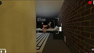 Blonde whore's real cheap motel price: rough black cock blowjob?