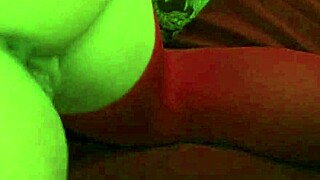 naughty santa brunette angel gets banged doggy deepthroat style 😈🎄