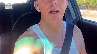 Grindr Hookup Sucks Off 60-Year-Old Bisexual Swallows Cum Load