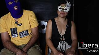 Real swinger couple interview hotwife tries gloryhole first time juicy.