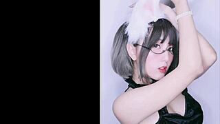 airi habita's jerk off challenge heats up with pantyhose tease pt 2