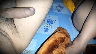 fucking stepmom's creamy pussy while hubby's away town