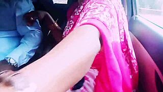 dirty-talking indian housewife saree sex in car with boyfriend