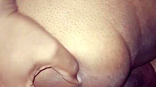 Wow! 70-year-old morena shakes her massive sexy fat ass wildly!