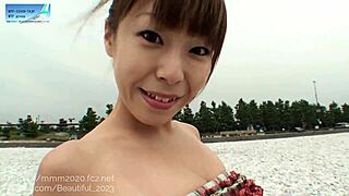 asian bikini babe swimsuit fetish exposed!
