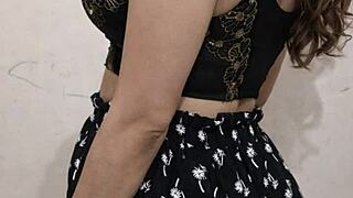 Riya's juicy pussy swells as jiju watches pov masturbation!